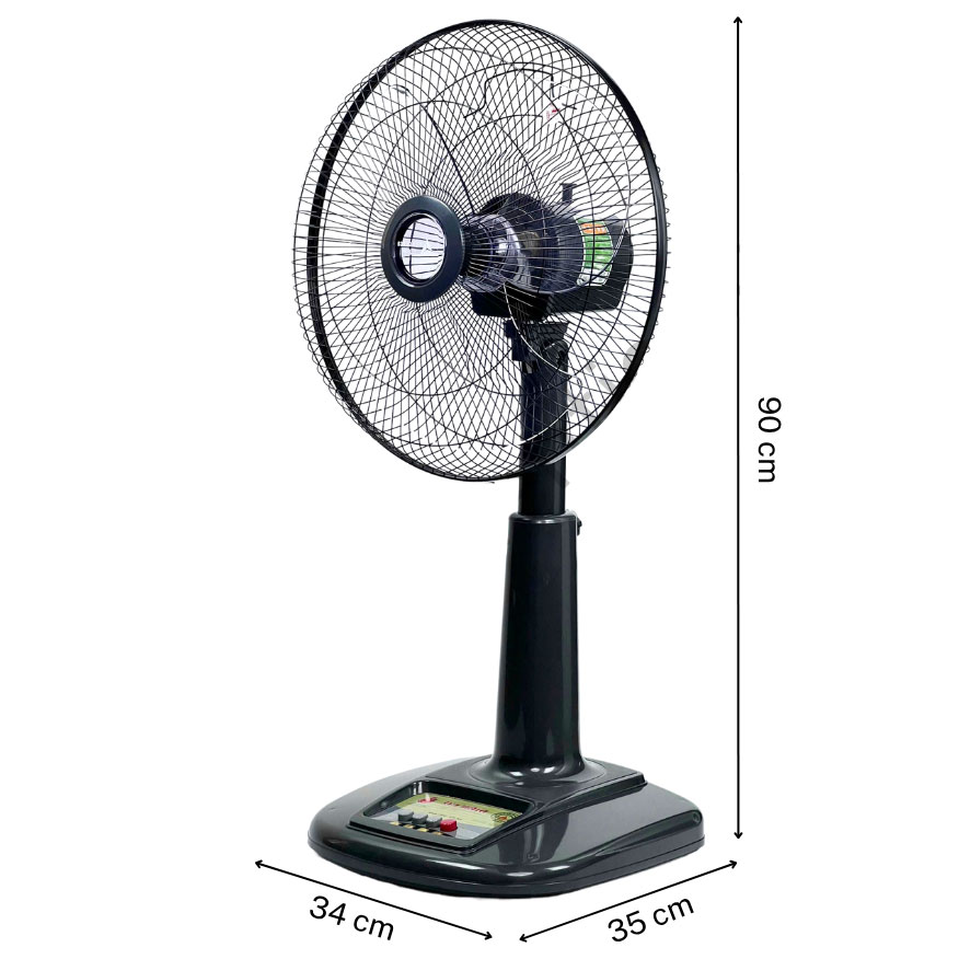 Kích thước của quạt cây lửng Tico LB400