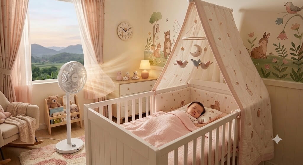 Quạt điện tử KAILER KL-0311 ba chế độ gió thông minh đáp ứng nhiều nhu cầu sử dụng khác nhau.