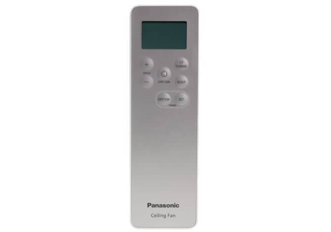 Remote LCD giúp điều chỉnh tốc độ gió, chế độ hoạt động và hẹn giờ thuận tiện.