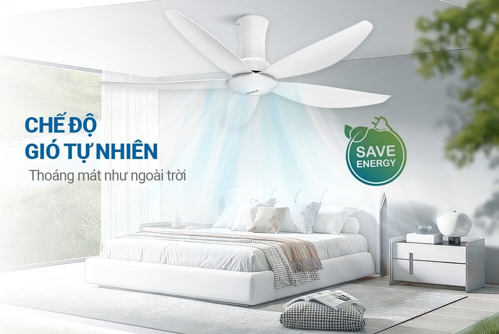 Quạt trần 5 cánh sunhouse apex apf7669w 8 QUẠT TRẦN 5 CÁNH SUNHOUSE APEX APF7669W